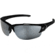 Edge Eyewear Khor G2 Safety Glasses - Black Frame / Silver Mirror Lenses, One Size, SDK117-G2