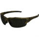 Edge Eyewear Khor G2 Safety Glasses - Forest Camo Frame / Smoke Lenses, One Size, SDK116CF-G2