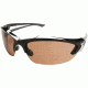 Edge Eyewear Khor Safety Glasses Black Frame Copper Driving Lens Sdk115