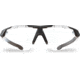 Edge Eyewear Phantom Rescue Shooting Glasses, Black Frame, Clear Vapor Shield Lenses, Standard, PR11VS