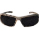 Edge Safety Brazeau with Blue E Logo, Polarized Smoke Lens, Camouflage Frame, TXB216CF-E4