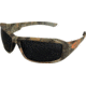 Edge Safety Brazeau with Orange E Logo, Smoke Lens, Camouflage Frame, XB116CF-E2