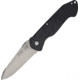 Eickhorn Solingen EPK-HD Linerlock Folding Knife,3.25in,1.4110 Steel,Drop Point,Satin,Black,Aluminum Handle EI102265S