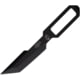 Eickhorn Solingen Para-III Fixed Blade Knife, 3.5in, Black Premium Steel Tanto Blade, Black Stainless Steel Handle, 825275