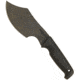 EKA Axeblade W1 Black Fixed Blade Knife, 6.5in, Swedish Sandvik Steel, Standard Edge, Black Stonewash, Black, Rubber Handle EKA914302