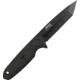 EKA Nordic T12 Fixed Blade Knife, 9in, 4.25in, Swedish Sandvik Steel, Tanto, Black, G10 Handle EKA714402