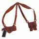 El Paso Saddlery SPCOACPRR Spyder Shoulder System 1911 3.5 Barrel Leather Russe