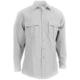 Elbeco Textrop2 Zippered Long Sleeve Polyester Shirt - Men's, White, 175 in, 37 in, Z310N-175-37