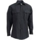 Elbeco Textrop2 Zippered Long Sleeve Polyester Shirt - Men's, Navy, 185 in, 35 in, Z314N-185-35