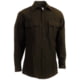 Elbeco Textrop2 Zippered Long Sleeve Polyester Shirt - Men's, Brown, 175 in, 35 in, Z315N-175-35