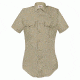 Female, Tan, California Highway Patrol Short Sleeve Shirt