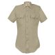 Elbeco Women's California Highway Patrol Ss Shirts, Tan - 8687N-32