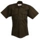 Elbeco Tek3 Short Sleeve Poly/cotton Twill Shirt, Brown - G965NP-L