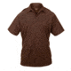 Elbeco Mens Brown, Uv1 Undervest Short Sleeve Shirt - UVS122-2XL