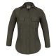 Elbeco Textrop2 Ls Shirt W/zipper, Brown - Z9315LCN-44