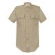 Elbeco Women's La County Sheriff 55/45 Poly/wool Ss Shirt, Silver Tan - 5031-38