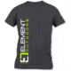 Element Outdoors Vertical Logo Short-Sleeve T-Shirt - Mens, Charcoal, 3X-Large, SS-VLT-3XL-CH