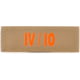 Eleven 10 1x3 Med Name Tape Patch, Orange - E10-7003-IV/IO-CYT/ORG