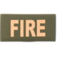 Eleven 10 2x4 Med Id Patch, Tan - E10-7001-FIRE-RGR/TAN