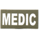Eleven 10 2x4 Med Id Patch, White - E10-7001-MEDIC-RGR/WHT