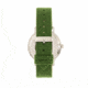 Elevon Northrop Leather-Band Watch, Green/Black, ELE110-3