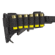 Elite Survival Systems Butt Stock Shotshell Holder, Black 3101-B