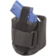 Elite Survival Systems Ankle Holster w/Calf Strap, Ambidextrous, Size 2, Ruger SP101 &amp; Similar, Black, AAHSLS-2