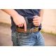Elite Survival Systems Inside Pants Holster, Ambidextrous, Colt &amp; 4in BBL Revolvers, Black, BCH-3