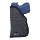 Elite Survival Systems Mainstay Clipless IWB/Pocket Holster, Ambidextrous, 10L, Black, 7130-10L