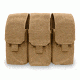 Elite Survival Systems MOLLE Triple A/R Mag Pouch, Coyote Tan ME103-T