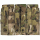 Elite Survival Systems MOLLE Triple A/R Mag Pouch, MultiCam, ME103-M