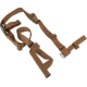 Elite Survival Systems Quick-Adapt Tactical Sling, Coyote Tan, 1, QTS01-T