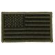 Elite Survival Systems US Flag Patches, Standard Orientation, Subdued, 3.5in x 2in, Subdued, ID-US-103