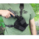 Elite Survival Systems Warden Chest Holster, Right Hand, Black, 1, 7105-1-RH