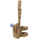 Elite Survival Systems Tactical Thigh Holster, Left Hand, Tan, 7670-T-LH