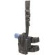 Elite Survival Systems Tactical Thigh Holster, Right Hand, Black, 7670-B-RH
