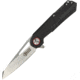 Elite Tactical Linerlock Folding Knife, Red anodized hardware, Black, Black G10 handle, ET-FDR004BRD
