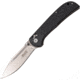 Elite Tactical Rapid Lock Folder, 4in Satin 8Cr13Mov SS Clip Point Blade, Black G10 Handle, ET-1028BK