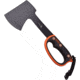 Elk Ridge Axe Black/Orange Handle Axe, Stainless Steel, Black Rubber Handle ERAXE1