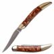 Elk Ridge ER-952BR Manual Folding Knife, 2.25in, 3CR13 Stainless Steel, Toothpick, Steel Blade, Nickle/Resin, ER-952BR