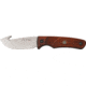 Elk Ridge Guthook Hunter Fixed Blade Knife 3.5in, 3.5in, Guthook Blade, Brown Pakkawood Handle ER079G