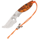 Elk Ridge Professional Fixed Blade Knife, Orange camo EP002OC