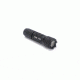 Alpha 1-Cell LED Flashlight,Black,415 Lumens w/Crenellated Bezel Ring,Flood Lens,High/Strobe Tailcap