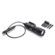 Mini-Cqb Modular Weaponlight,Black,375 Lumens w/12in Remote Tape Switch,M1913 Rail Attachment