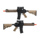 EMG Colt Licensed Daniel Defense M4A1 SOPMOD Block 2 Airsoft AEG, MK18 MOD1, Black/Tan, Large, OEM-08-AG-234-DE-A02