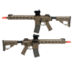 EMG Helios Knights Armament Licensed SR-16E Mod2 MLOK Airsoft AEG Rifle, Carbine, Tan, Large, AR-072E