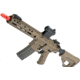 EMG Helios Knights Armament Licensed SR-16E Mod2 MLOK Airsoft AEG Rifle, CQB, Tan, Large, AR-074E