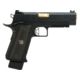 EMG Salient Arms International 2011 DS Airsoft Training Weapon, 4.3 w/Green Gas Mag, 30 Round, Black, SA-DS0200