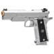 EMG Salient Arms International 2011 DS Full Auto Select Fire GBB Pistol, 5.1 Green Gas, Silver, Medium, GP-SAI-DS0101-FA