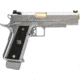 EMG Salient Arms International 2011 DS Full Auto Select Fire GBB Pistol, 5.1 Green Gas, Silver, Medium, GP-SAI-DS0101-FA